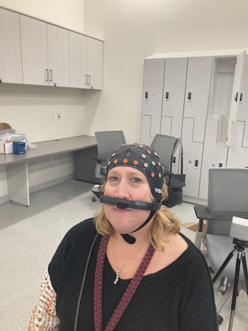 Eye tracking, EEG, and IMU systems used in the SuperMovers project.