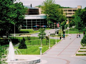 Stony Brook University West Campus Fountain