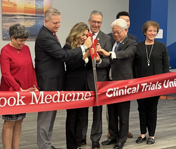 Image of Clinical Trials Unit at Commack ribbon-cutting ceremony